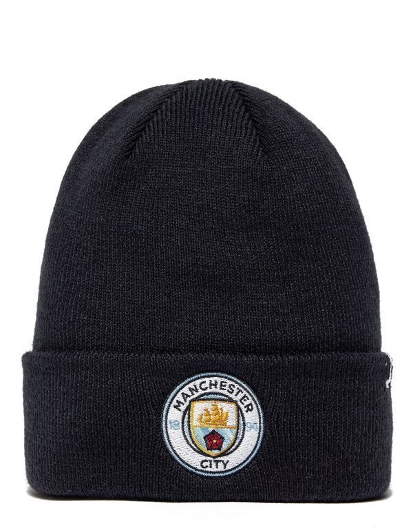 47 Brand Manchester City Fc Cuffed Beanie Hat Laivastonsininen