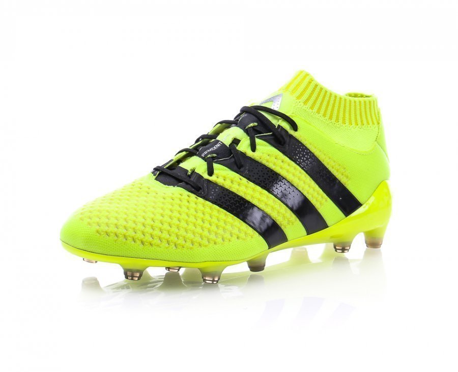 Adidas Ace 16.1 Primeknit Fg Jalkapallokengät Nurmelle Keltainen