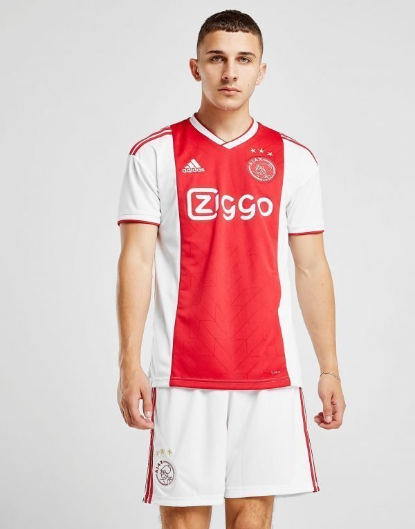 Adidas Ajax 2018/19 Home Shortsit Valkoinen