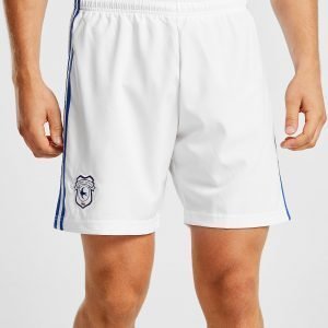 Adidas Cardiff City Fc 2018/19 Away Shorts Valkoinen