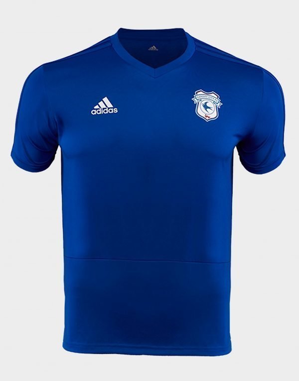 Adidas Cardiff City Fc 2018/19 Condivo Polo Shirt Sininen