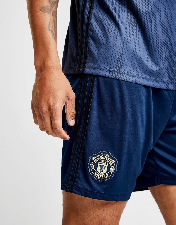 Adidas Manchester United 2018/19 Third Shortsit Laivastonsininen