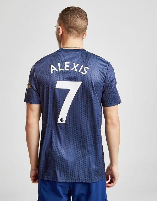 Adidas Manchester United Fc 2018/19 Alexis #7 Third Shirt Sininen