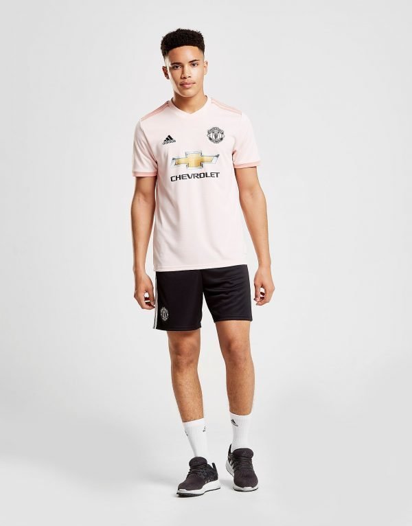 Adidas Manchester United Fc 2018/19 Away Shortsit Musta