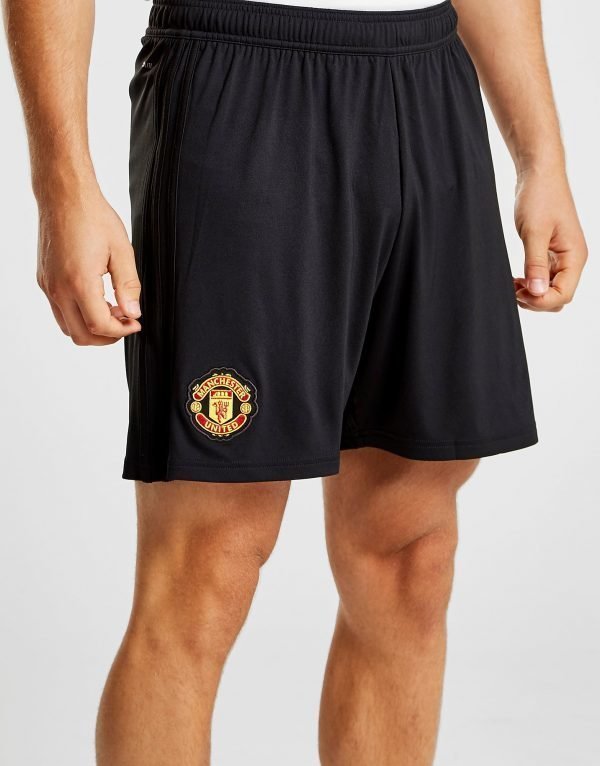 Adidas Manchester United Fc 2018/19 Kotishortsit Musta