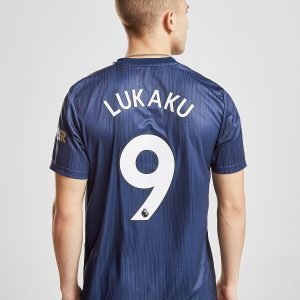 Adidas Manchester United Fc 2018/19 Lukaku #9 Third Shirt Sininen