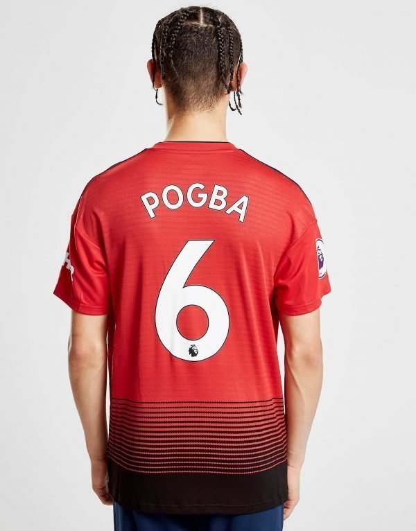 Adidas Manchester United Fc 2018/19 Pogba #6 Kotipaita Punainen
