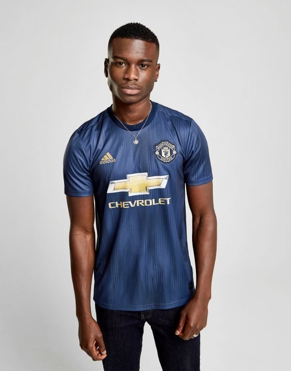 Adidas Manchester United Fc 2018/19 Third Paita Laivastonsininen