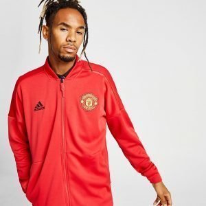 Adidas Manchester United Fc 2018/19 Zone Jacket Punainen