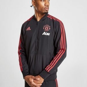 Adidas Manchester United Fc Presentation Jacket Musta