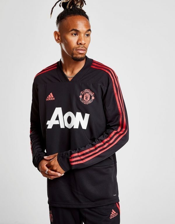 Adidas Manchester United Fc Track Top Musta