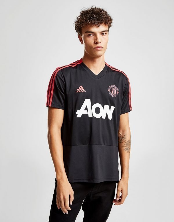 Adidas Manchester United Fc Training Shirt Musta