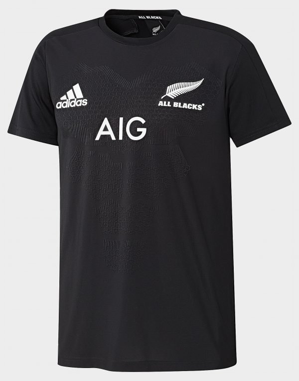 Adidas New Zealand All Blacks Performance T-Shirt Musta
