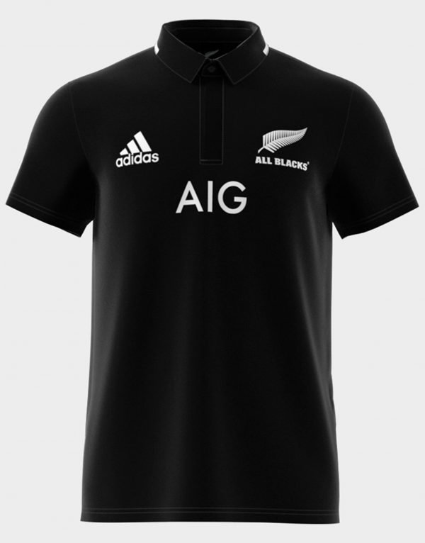 Adidas New Zealand All Blacks Supporters Home Shirt Pre Musta