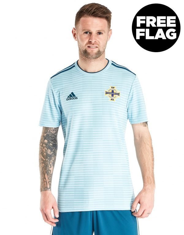 Adidas Northern Ireland 2018/19 Away Shirt Sininen