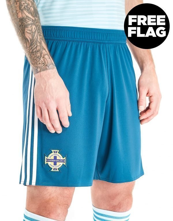 Adidas Northern Ireland 2018/19 Away Shorts Sininen