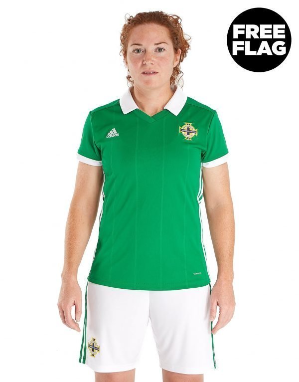 Adidas Northern Ireland 2018/19 Home Shirt Women's Vihreä