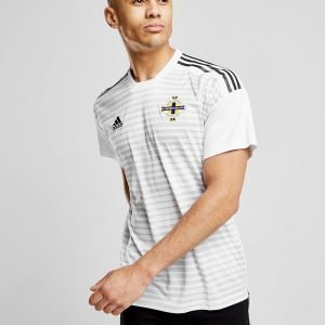 Adidas Northern Ireland 2018/19 Pre-Match Shirt Valkoinen