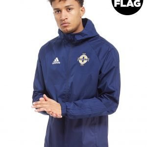 Adidas Northern Ireland 2018/19 Rain Jacket Laivastonsininen