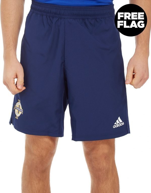 Adidas Northern Ireland 2018/19 Woven Shorts Laivastonsininen