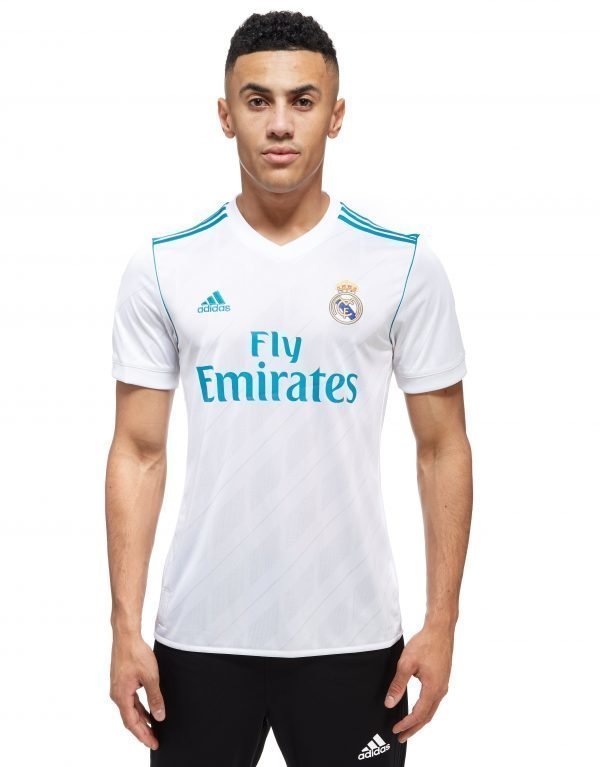 Adidas Real Madrid 2017 / 18 Home Shirt Valkoinen
