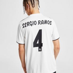 Adidas Real Madrid 2018/19 Sergio Ramos #4 Kotipaita Valkoinen