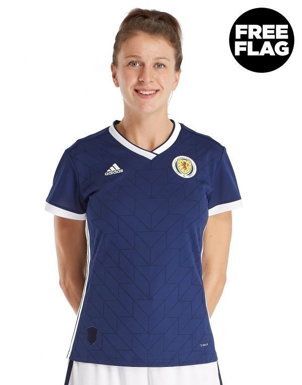 Adidas Scotland 2018/19 Home Shirt Women's Laivastonsininen