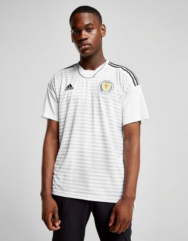 Adidas Scotland Fa 2018 Pre-Match Top Valkoinen