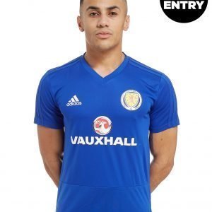 Adidas Scotland Fa 2018 Training Shirt Sininen