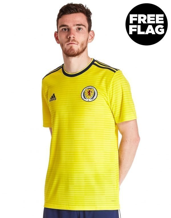 Adidas Scotland Fa 2018/19 Away Shirt Keltainen