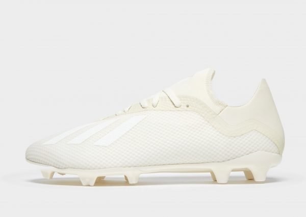 Adidas Spectral Mode X 18.3 Fg Jalkapallokengät Off-White / White