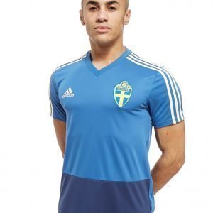 Adidas Sweden 2018 Training Shirt Royal Blue