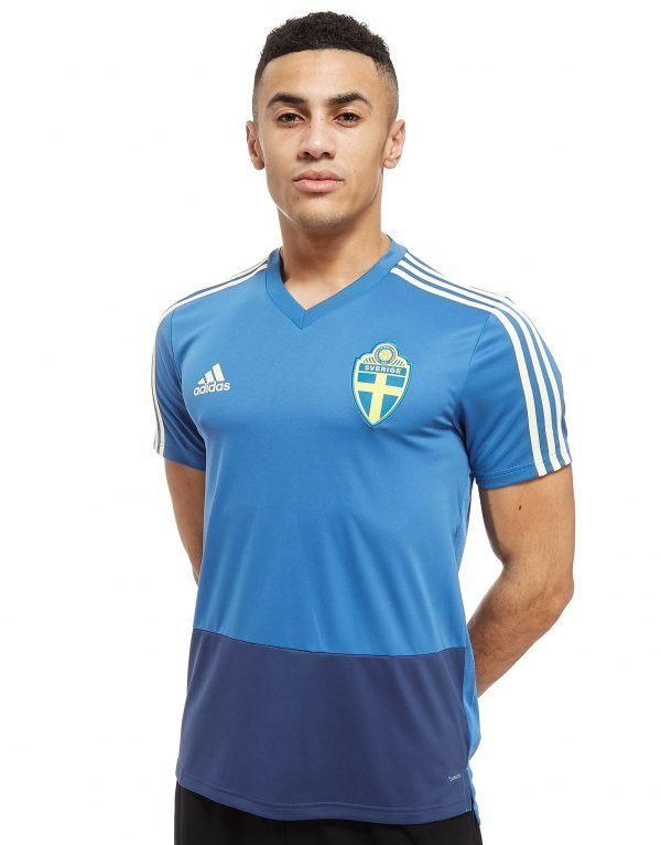 Adidas Sweden 2018 Training Shirt Royal Blue