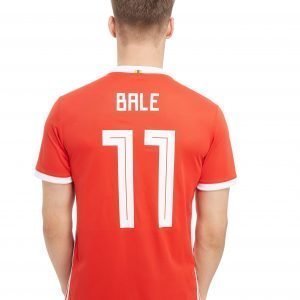 Adidas Wales 2018 Home #11 Bale Shirt Punainen