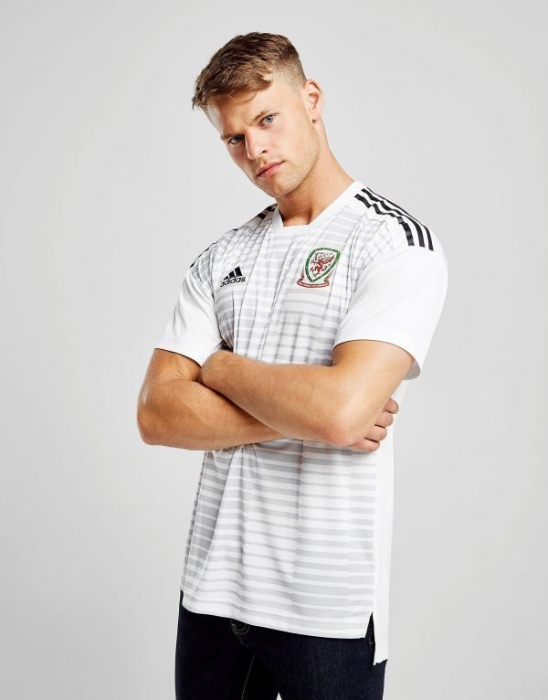 Adidas Wales 2018/19 Pre Match Top Valkoinen