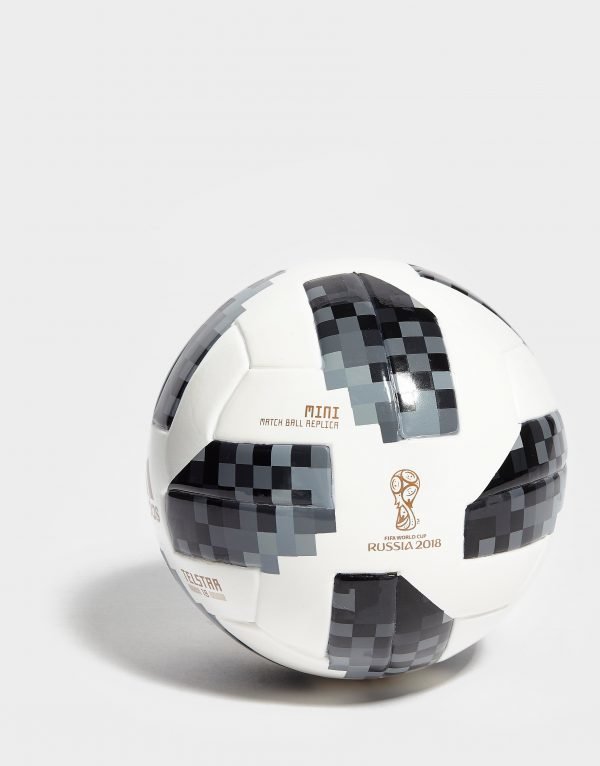 Adidas World Cup 2018 Mini Football Jalkapallo Valkoinen