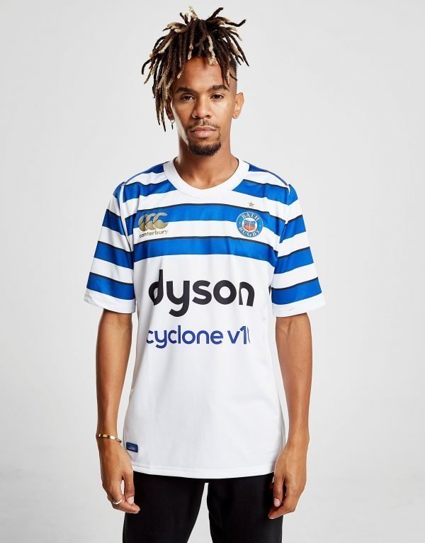 Canterbury Bath 2018/19 Away Pro Shirt Valkoinen