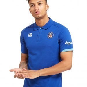 Canterbury Bath Rugby Club Polo Shirt Sininen