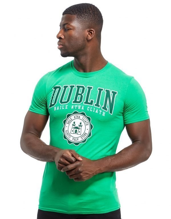 Canterbury Dublin Crest T-Shirt Vihreä