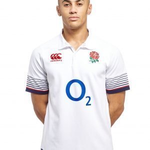 Canterbury England Rfu 2017 / 18 Home Classic Shirt Valkoinen