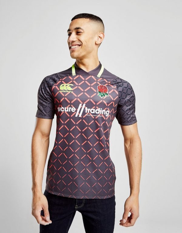 Canterbury England Rfu Rugby 7s 2018/19 Away Shirt Tummanharmaa