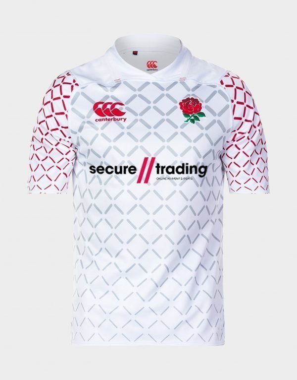 Canterbury England Rfu Rugby 7s 2018/19 Home Shirt Valkoinen