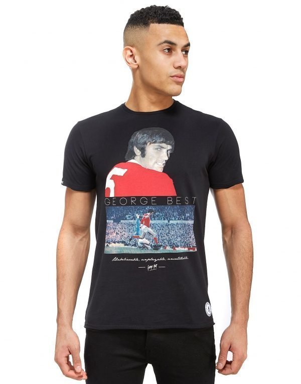 Copa George Best United T-Shirt Musta