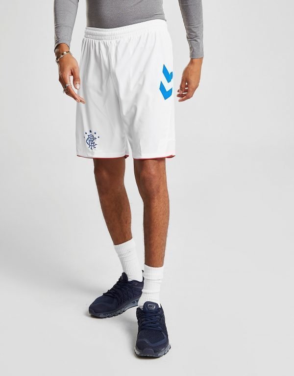 Hummel Rangers Fc 2018/19 Home Shortsit Ennakkotilaus Valkoinen