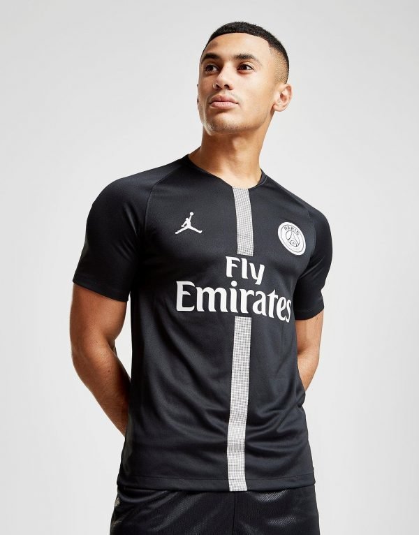 Jordan X Paris Saint Germain 2018/19 Cl Home Paita Musta