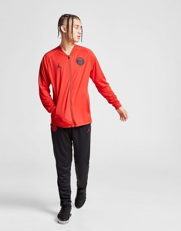 Jordan X Paris Saint Germain Squad Tracksuit Punainen