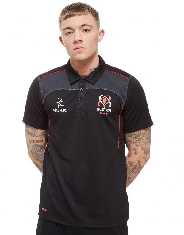 Kukri Ulster Performance Polo Shirt Musta