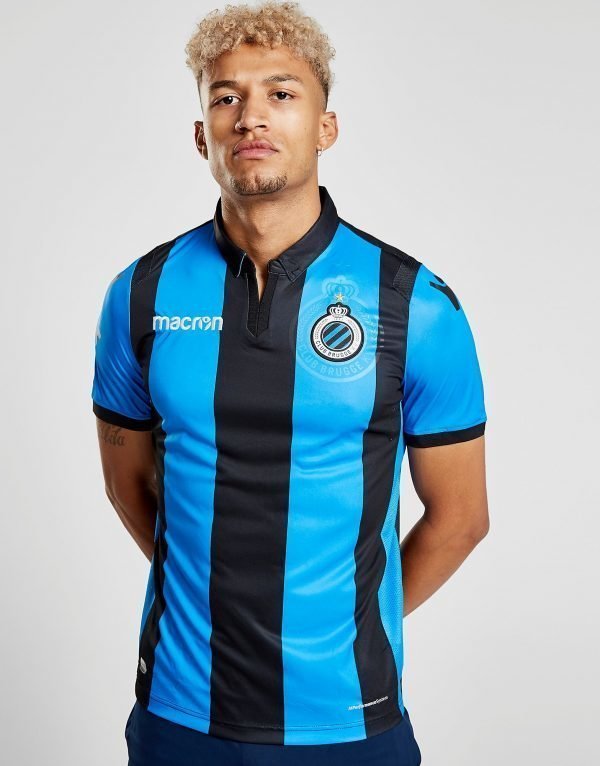 Macron Club Brugge 2018/19 Home Shirt Sininen