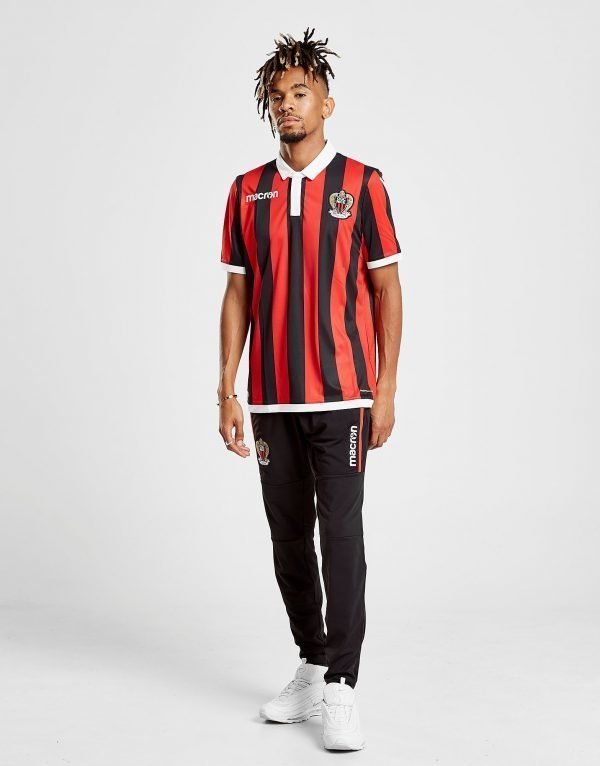 Macron Ogc Nice 2018/19 Home Track Pants Musta