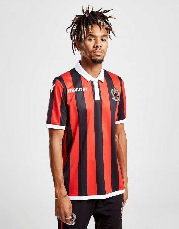 Macron Ogc Nice Home 2018/19 Home Shirt Punainen